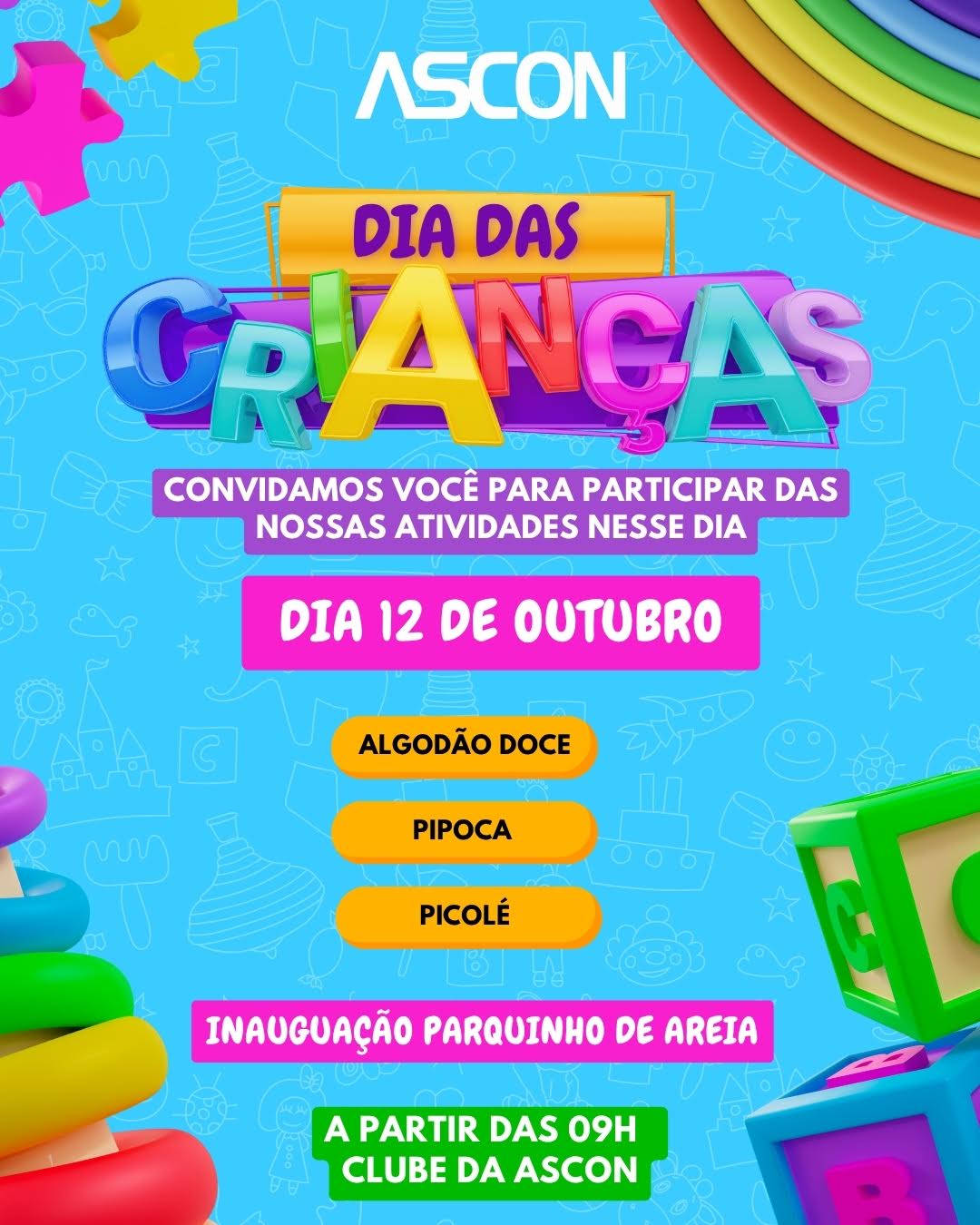 Celebre o Dia das Crianças com muita diversão! 