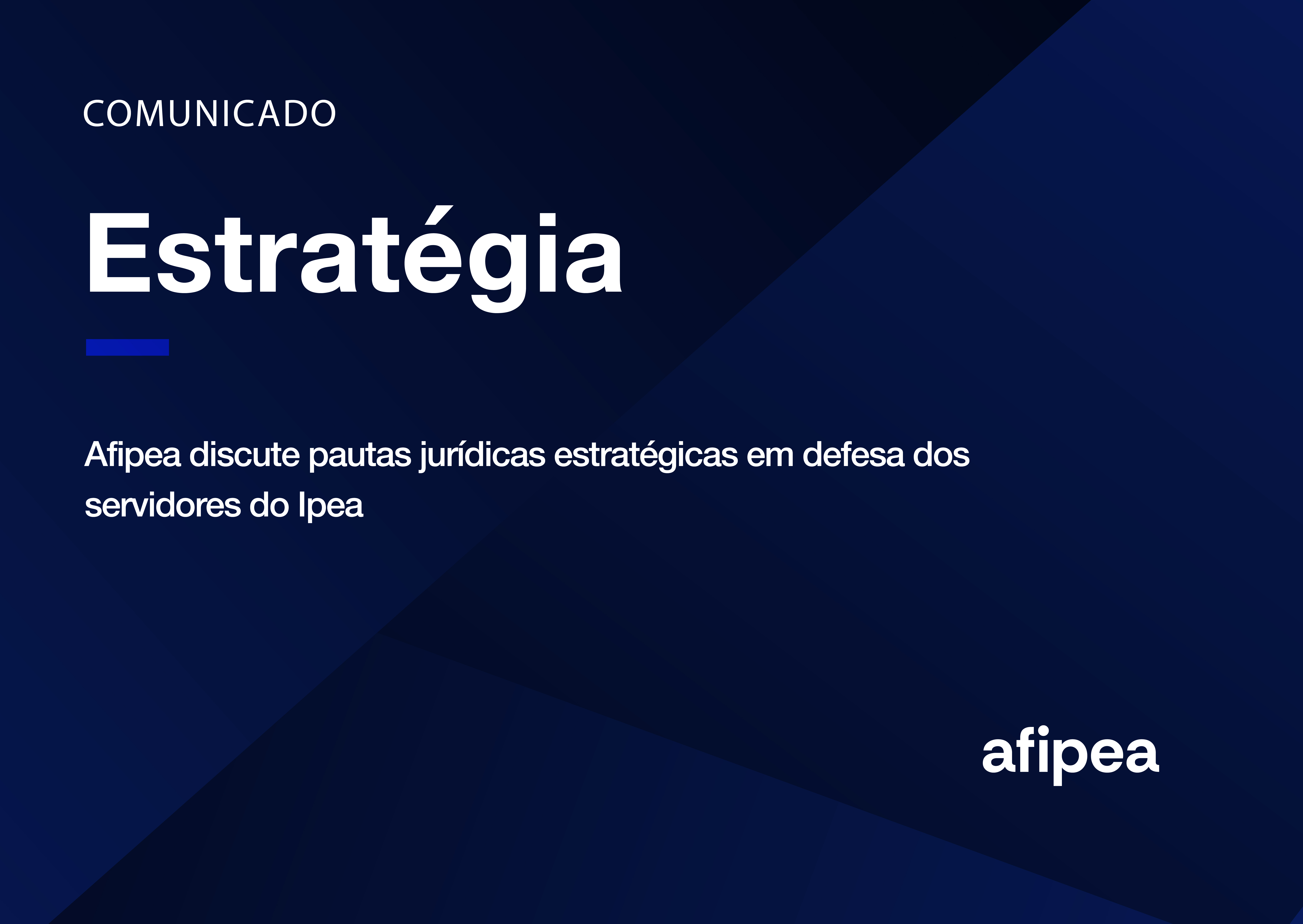 Afipea discute pautas jurídicas estratégicas em defesa dos servidores do Ipea
